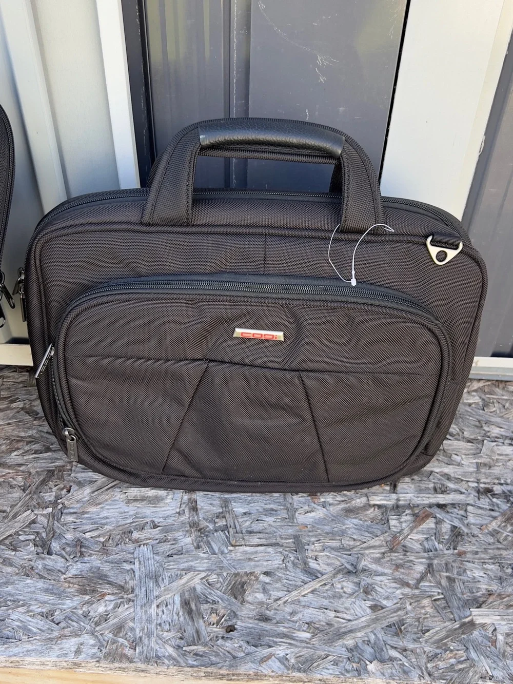 Black Men's Briefcase Laptop Bag